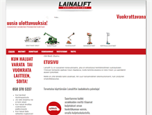 Tablet Screenshot of lainalift.fi